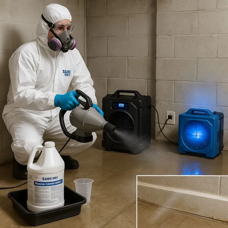 Sanitization and Odor Removal process in Roseland, FL