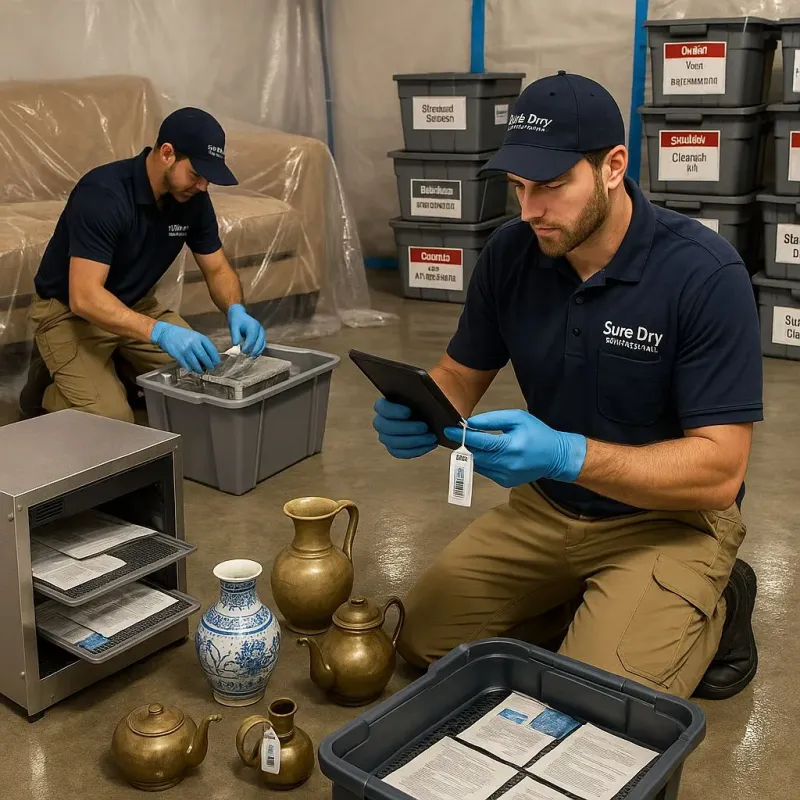 Content Protection and Restoration process in Roseland, FL